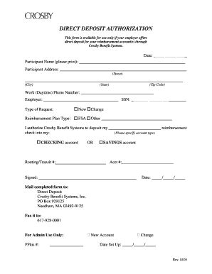 Fillable Online princeton FSA Direct Deposit Authorization Form ...