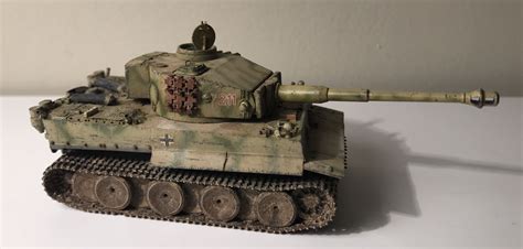 1/87 HO Roco minitanks tiger I of the 505 heavy panzer battalion ...