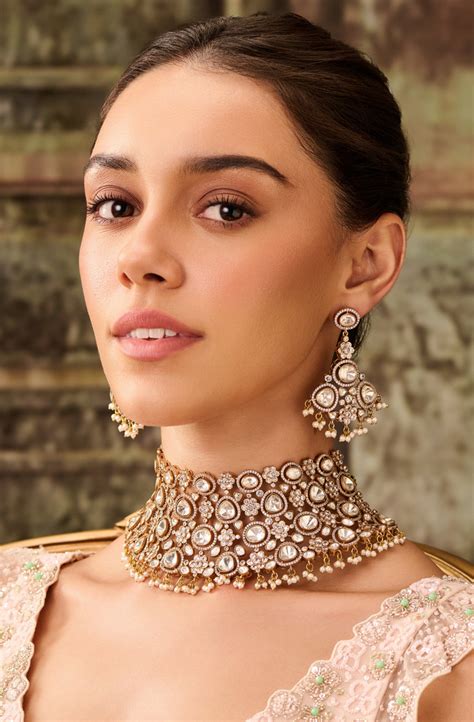 Nima Polki Choker Necklace Set – Paisley Pop Shop