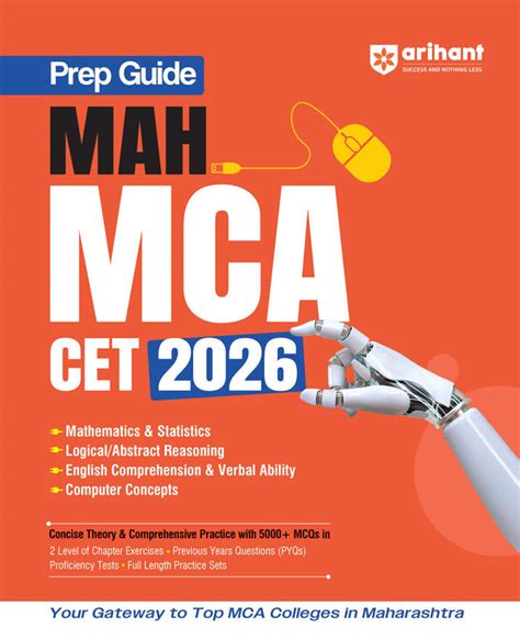 MAH MCA CET Prep Guide Concise Theory MCQs Exam Book – arihantbooks