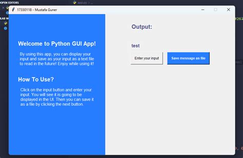 Python GUI App 的图像结果