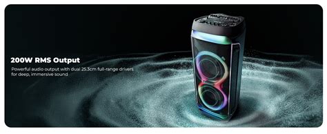 Zebronics Trolley DJ Speaker, 200W, Upto 9 Hours Playback, Dual 25.4cm ...