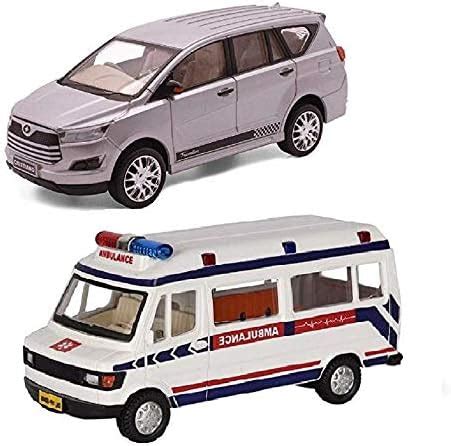 Amisha Gift Gallery Toy Car for Kids New Innova Crysta with Emergancy ...
