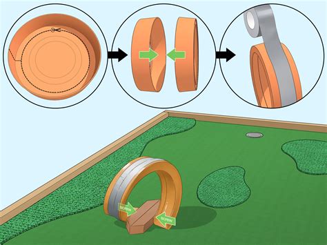 Plastic Loop Mini Golf Homemade 的图像结果