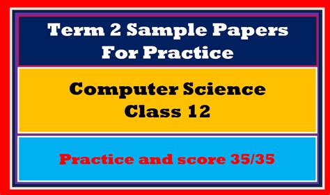 Computer Science Class 12 Term 2 的图像结果