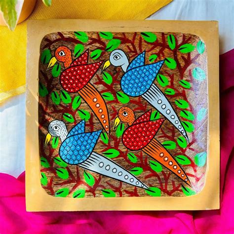 Chehak - Square Wooden Platter – Local Nation