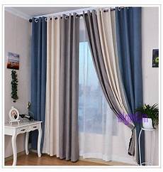 Black And Curtains For Living Room by 2019 Summer Style Linen Curtains For Living Room Blackout Black And Curtains For Living Room