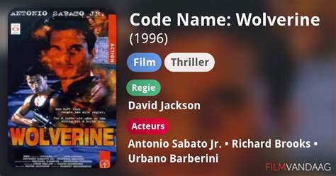 Image result for Code Name Wolverine 1996