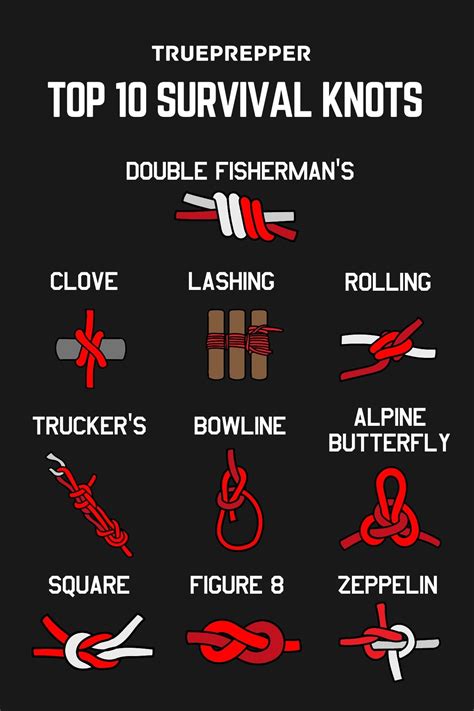 Top 10 Survival Knots You Need to Know | TruePrepper