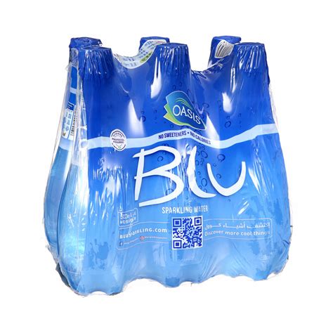 Blu Sparkling Water Plain 500ml x 6PCS | Sharjah Co-operative Society