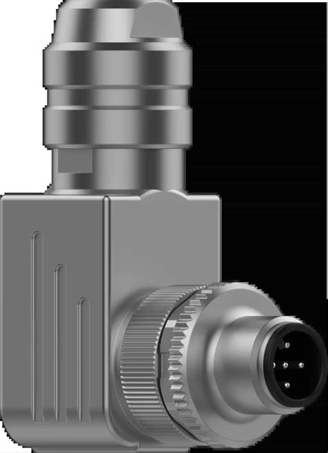 Binder M12-A angular connector, 6.0-8.0mm, shielded, 99 1429 822 04, 99 ...