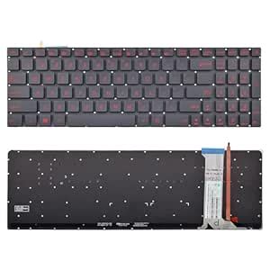 Wefly Laptop Keyboard Compatible for Asus G551 GL551 GL551J GL552 ROG ...