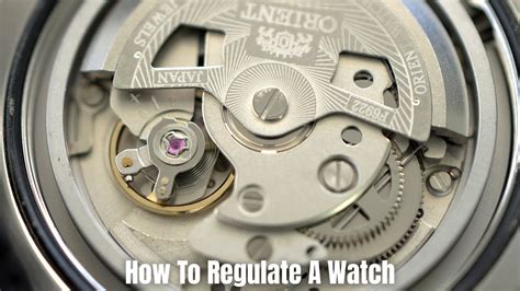 Adjusting Watch Regulator 的图像结果