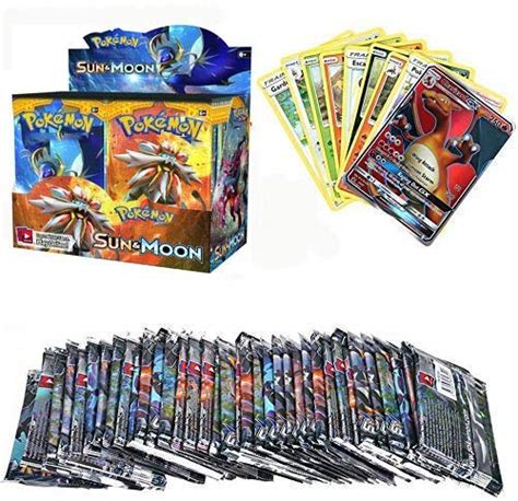 Buy GOPINATHJI Sun & Moon Sealed Cards Trade Game Card 36 Packs(1 Set ...