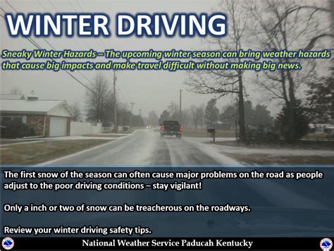 Winter Weather Safety and Preparedness Campaign