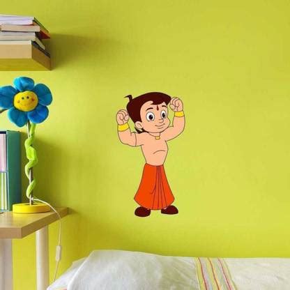 Nilaya by ASIAN PAINTS 0 cm Chhota Bheem and Friends 10" x 18" wall ...
