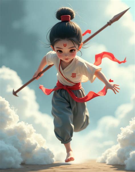 Nezha Third Prince by FENGTASY on DeviantArt