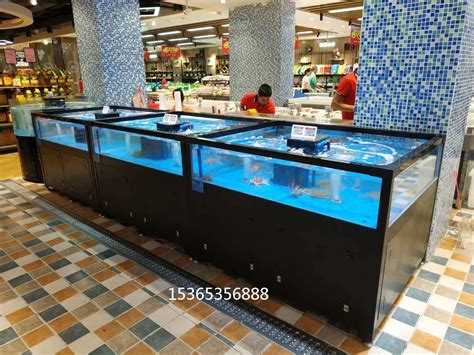 产品展示-移动海鲜池制作-餐厅海鲜池