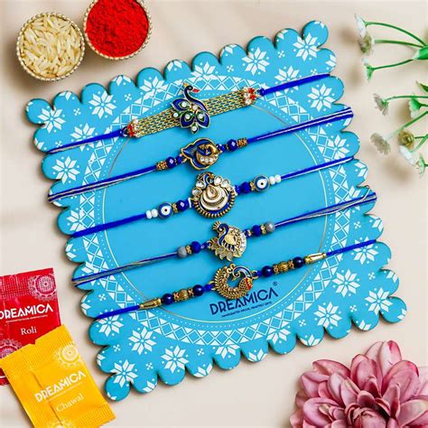 Designer Rakhi, Chawal Roli Pack, Greeting Card Price in India - Buy ...