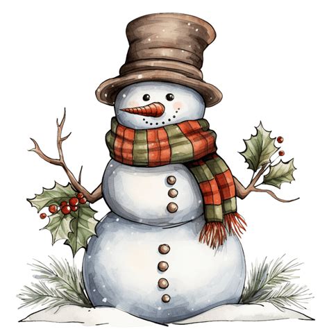 Snowman Clip Art - Free Design Palace