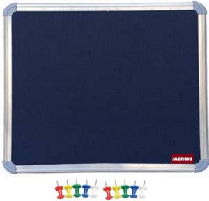 JAGMONI 3 x 4 feet Noticeboard Pin-up Board/Soft Board/Bulletin Board ...