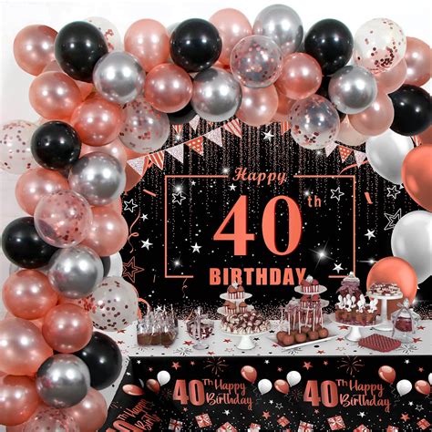 40th Birthday Themes For Women 10 Amazing 40th Birthday Party Ideas