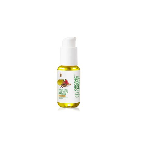 Buy Organic Harvest Hairfall Control Hair Oil: Castor Oil | For Men ...
