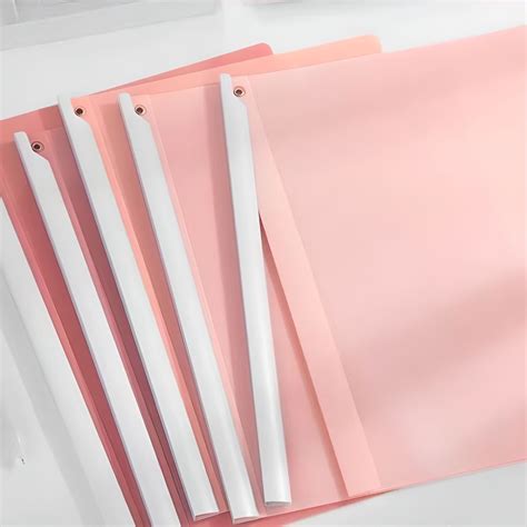 GBAYXJ^Pink| Clear Front Report Plastic Presentation Folders Resume ...