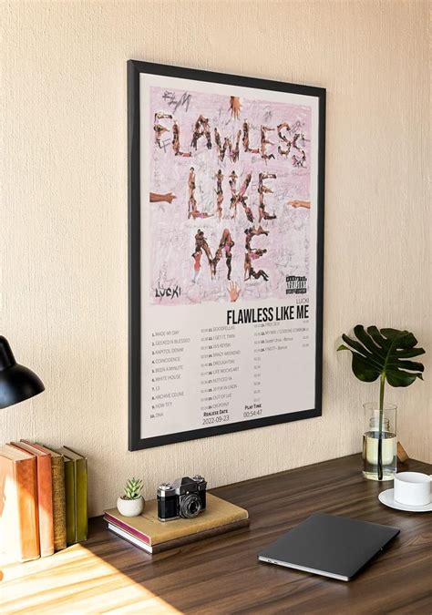 Lucki - Flawless Like Me | Album Cover Poster For Wall Art | Home Decor ...