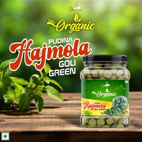 Groly 100% Organic Pudina Hajmola Goli| Pudhina Churan Goli | Mouth ...
