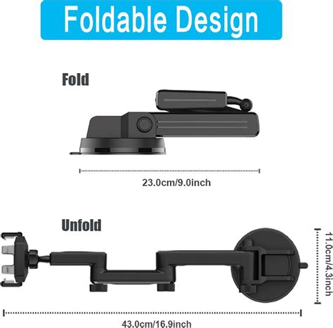 Buy Pletmin Truck Phone Mount, Heavy Duty Phone Holder for Truck ...