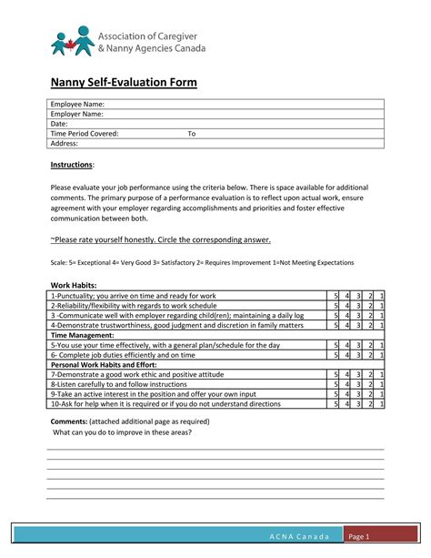 50+ Self Evaluation Examples, Forms & Questions ᐅ TemplateLab