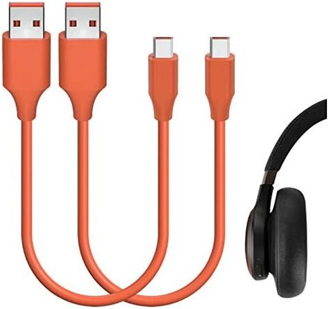 Geekria USB Headphones, Earbuds Short Charger Cable, Compatible with ...