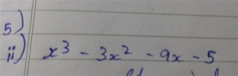 factorise the equation..NCERT SYLLABUSGRADE 9CHAPTER 2EXCERCISE:2.3 ...