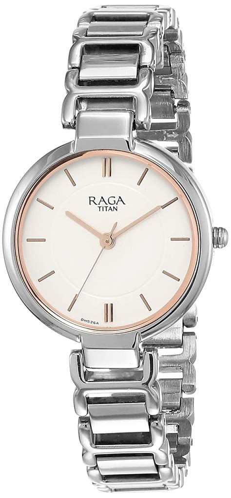 Buy Titan Raga Viva Analog White Dial Women's Watch-NL2608SM01 ...