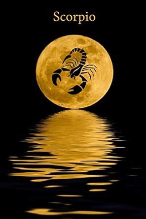 Scorpio: Zodiac Star Sign Blank Line Notebook / Journal Gift (120 blank ...