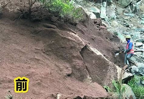 破损山体修复-水泥直塑TCP_苏州塑石假山厂家