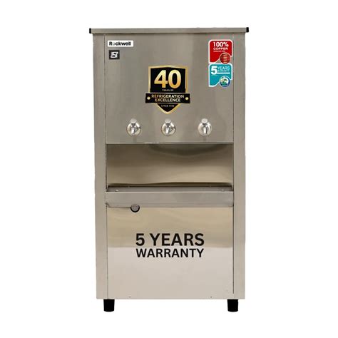 Rockwell 150L Stainless Steel Water Cooler - Energy Efficient, 3 ...