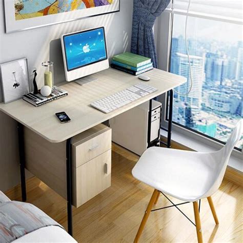 Computer Table with Cabinet 的图像结果