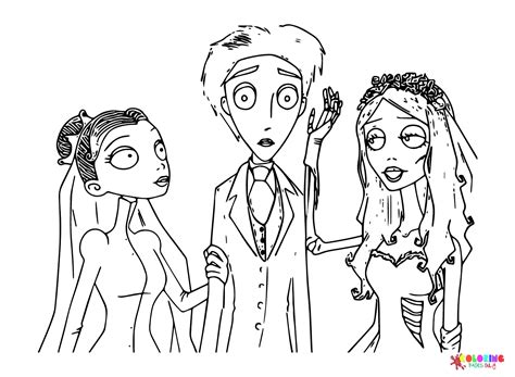 Image result for Victor Corpse Bride Coloring Sheets