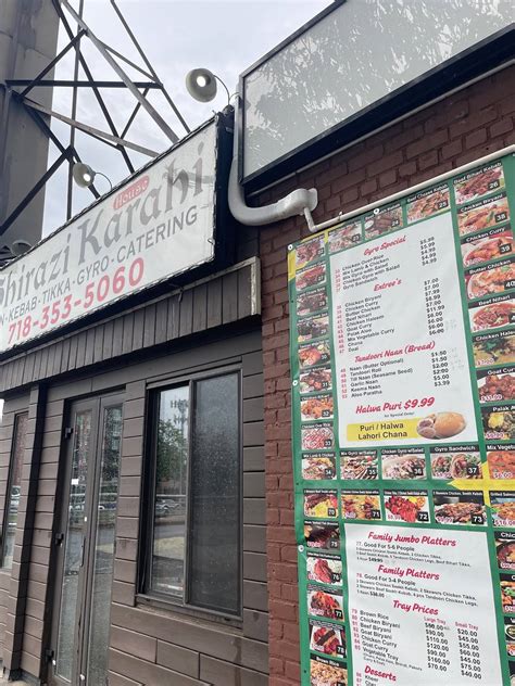 Menu at Shirazi Karahi House restaurant, New York City