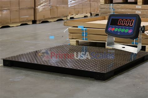 Buy Heavy Duty 10,000 lb 40x40 Floor Scale Pallet Scale Warehouse Shipping Scale Online at ...
