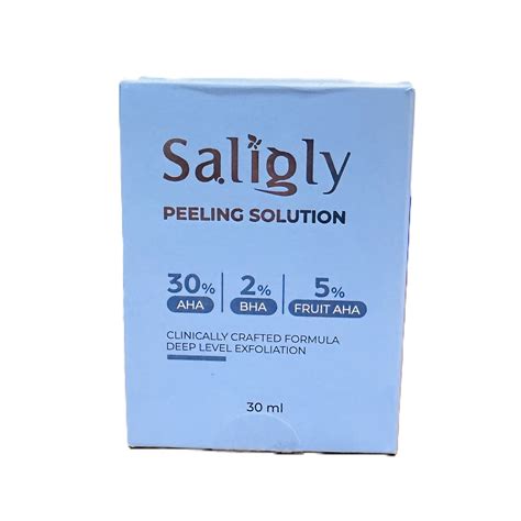 Buy Saligly Peeling Solution – Deep Exfoliation & Radiance Boost ...