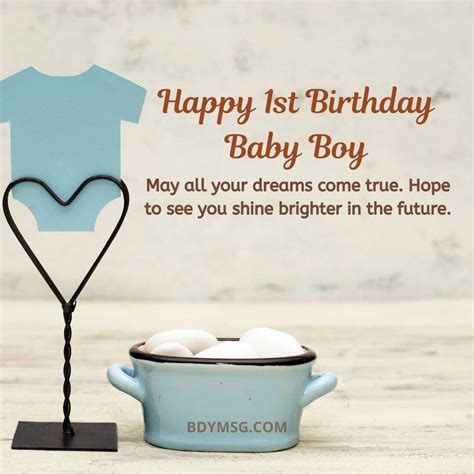 30+ 1st Birthday Wishes For Baby Boy - Happy Birthday Wishes