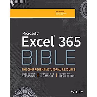 Buy Microsoft Excel 365 Bible 1st Edition at Ubuy India
