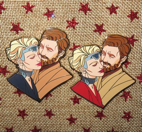 Obi Wan Kenobi And Satine Duchess Side By Side