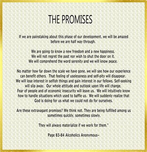 The Promises Of Aa Printable - Printable Word Searches