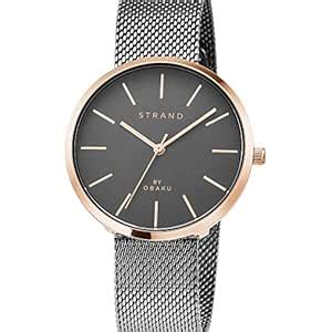 Strand By Obaku Sunset Analog Black Dial Women's Watch-S700LXVJMJ ...