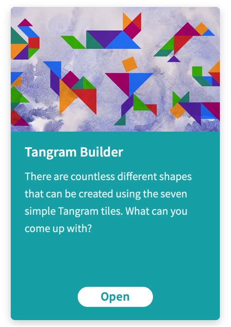 Image result for Mathigon Tangram Number 4