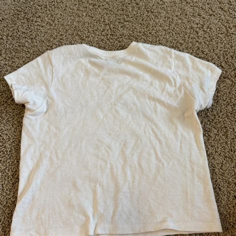 Brandy Melville white/cream Portland, Oregon short... | Depop